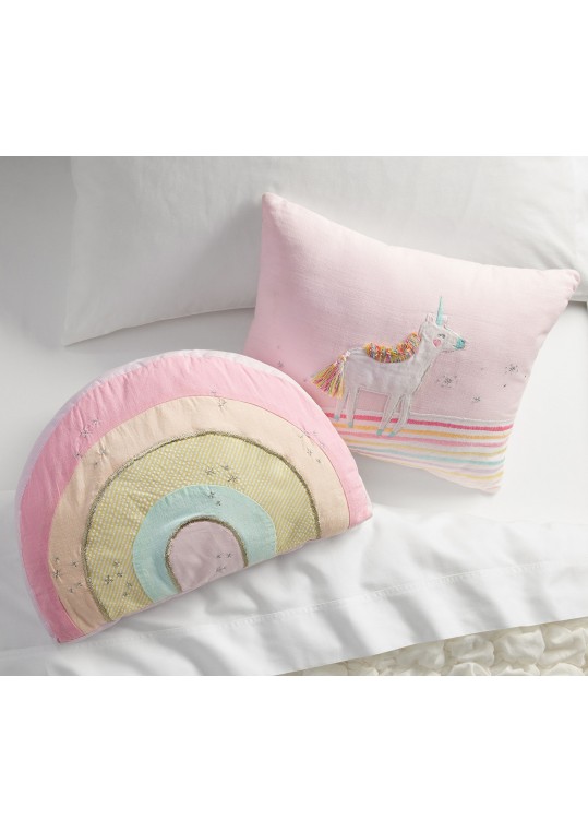 Retro Rainbow & Molly Unicorn Pillow Bundle